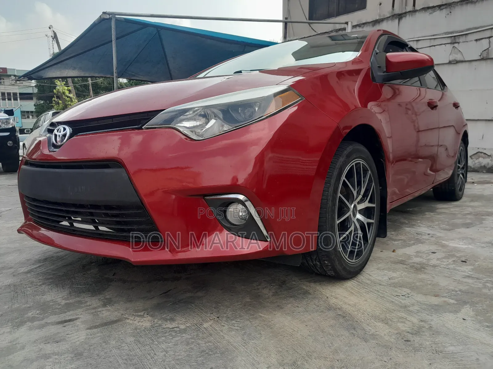 Toyota Corolla LE Plus 4dr Sedan (1.8L 4cyl CVT) 2015 Red