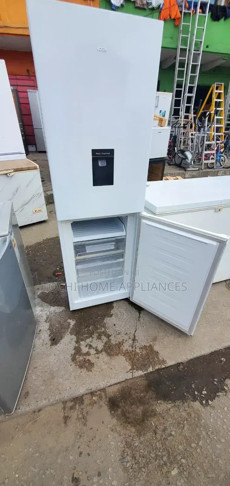 Logik Standing Fridge and Freezer
