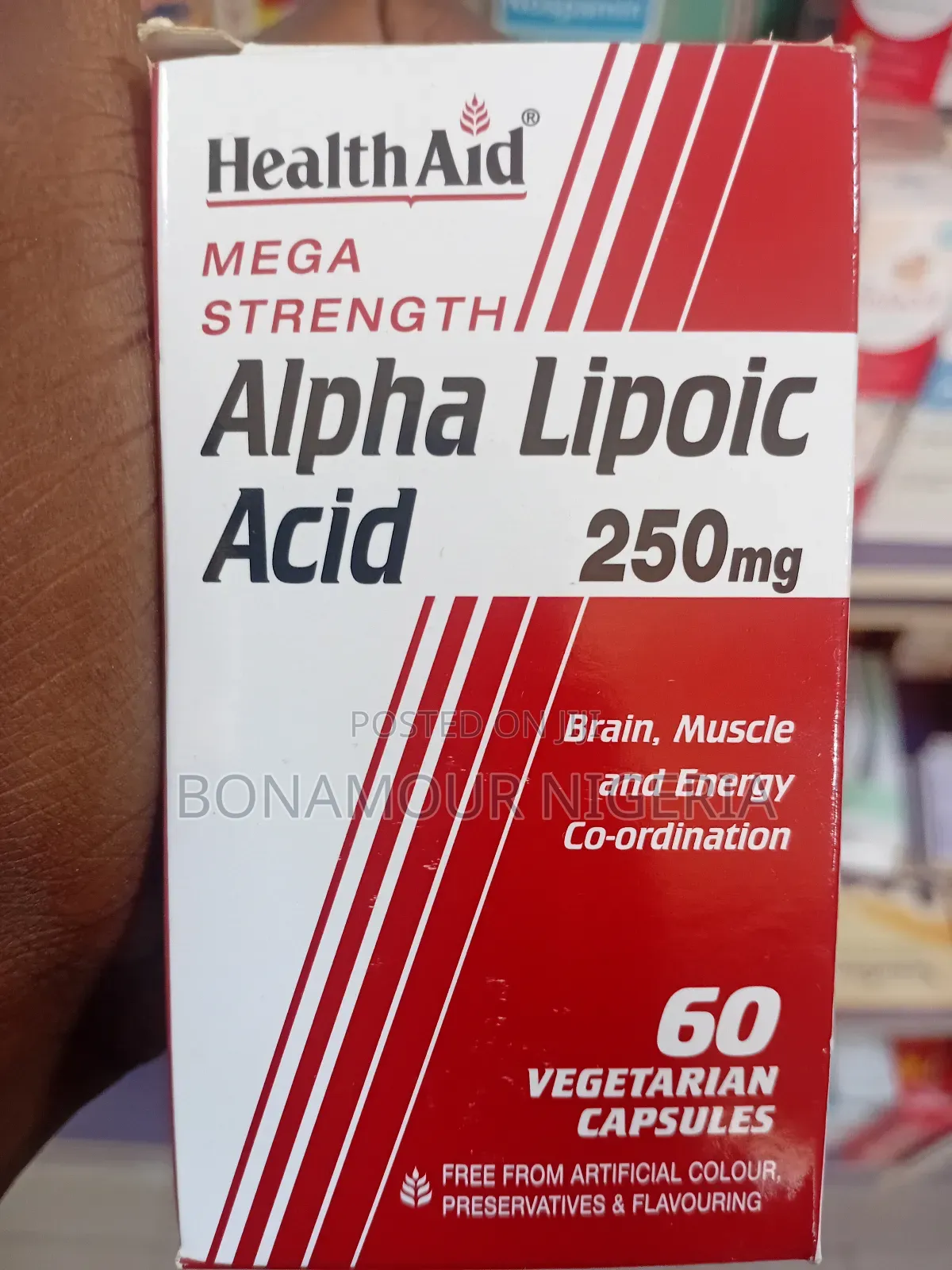 Healthaid Alpha Lipoic Acid 250mg X 60 Caps
