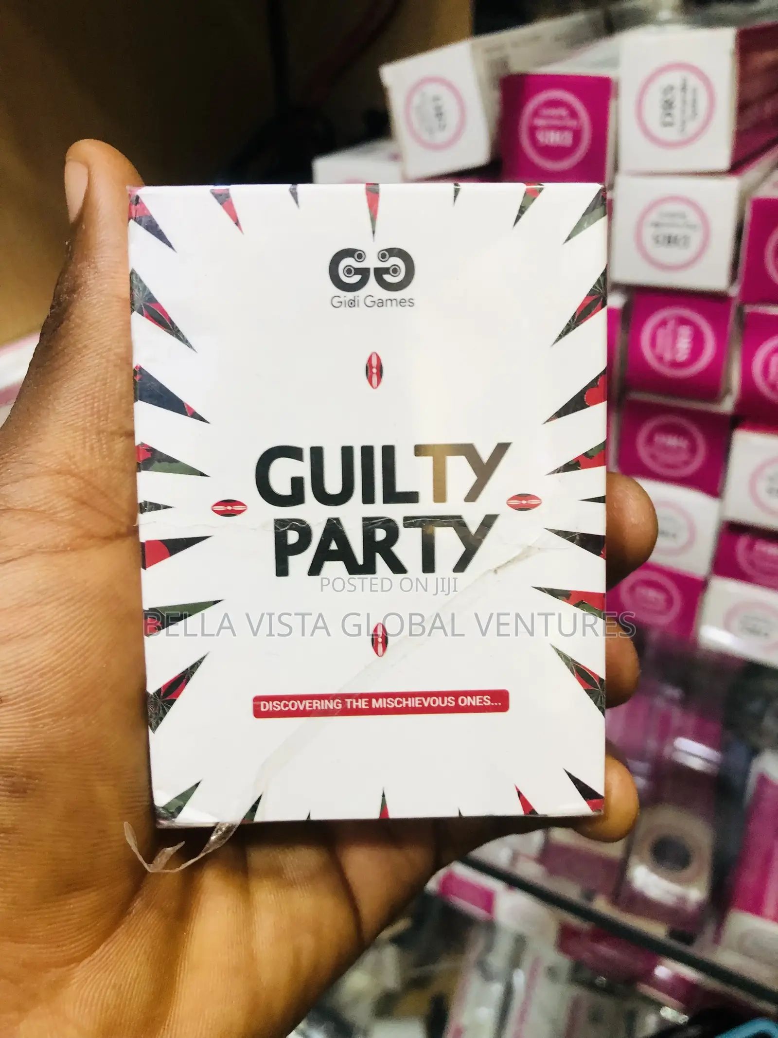 Guilty Party Adult Game Card