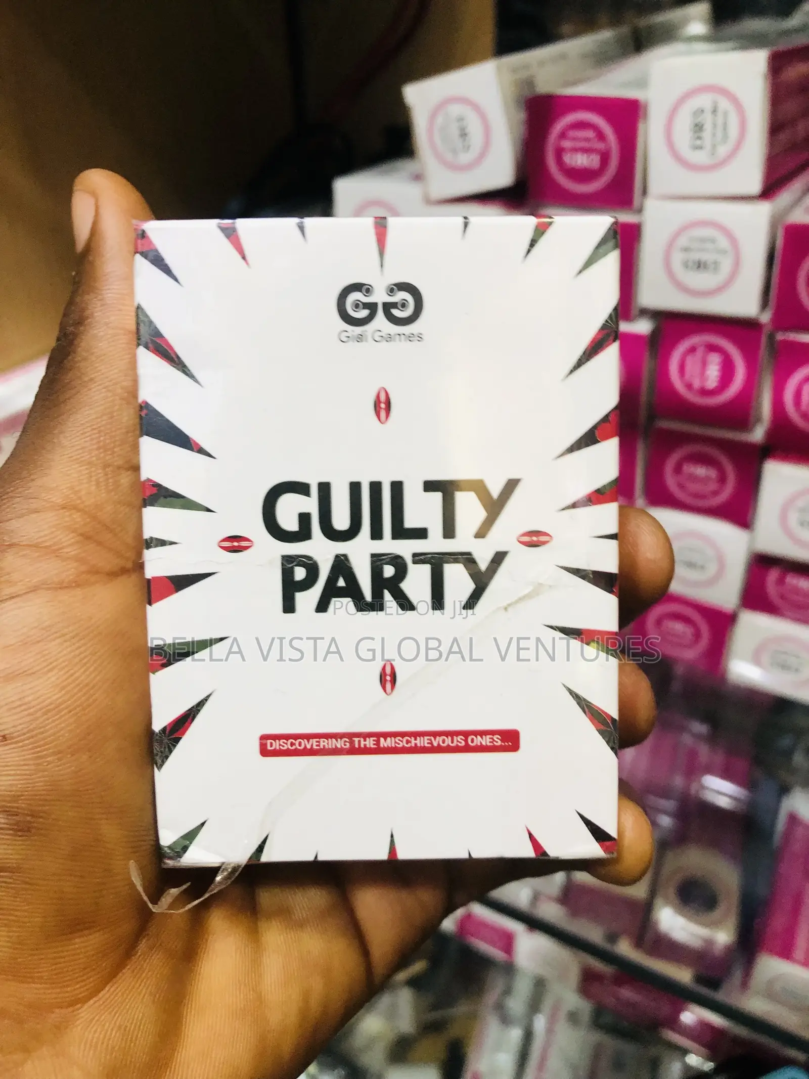 Guilty Party Adult Game Card