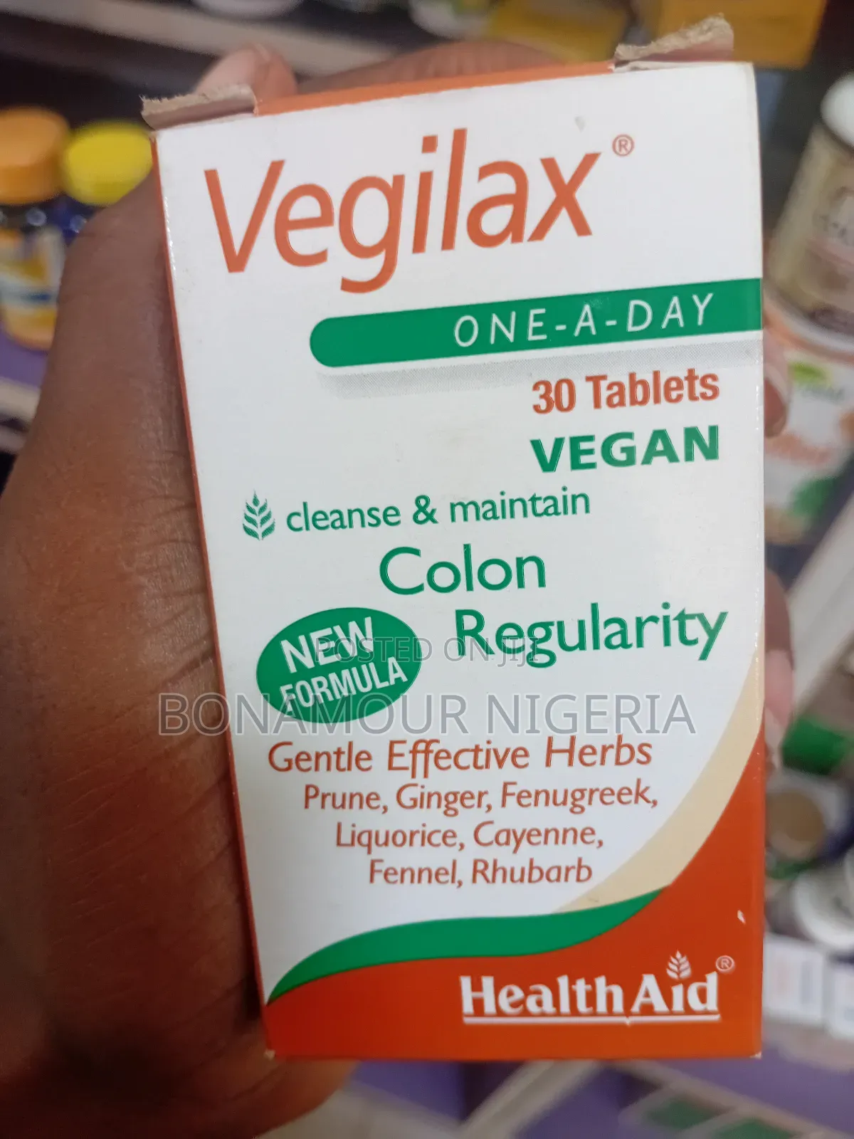 Healthaid Vegilax Colon Regularity X30 Veg Tabs