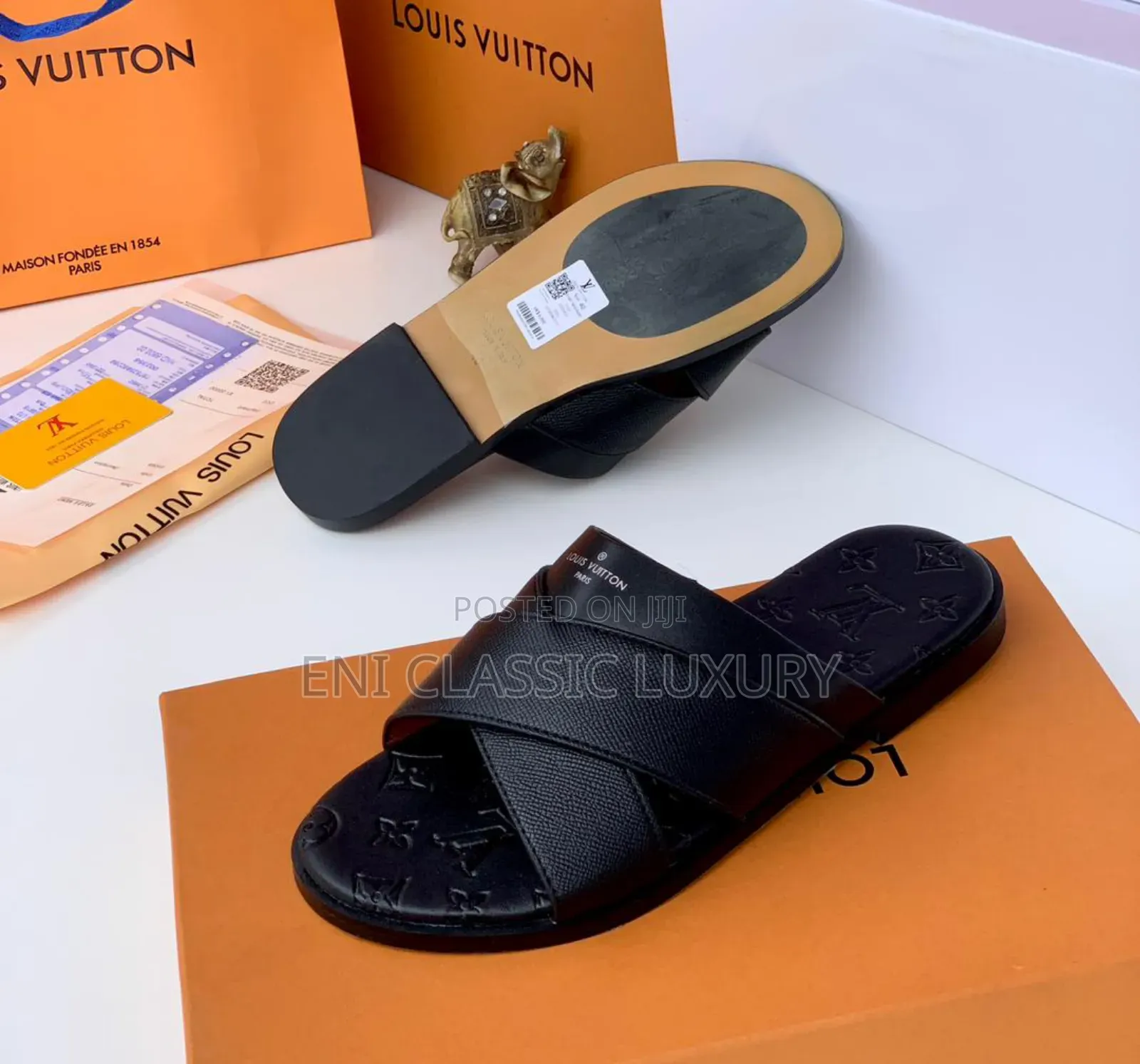 ๐ฏ Quality Luxury Designer Slipper Collection Louis Vuitton