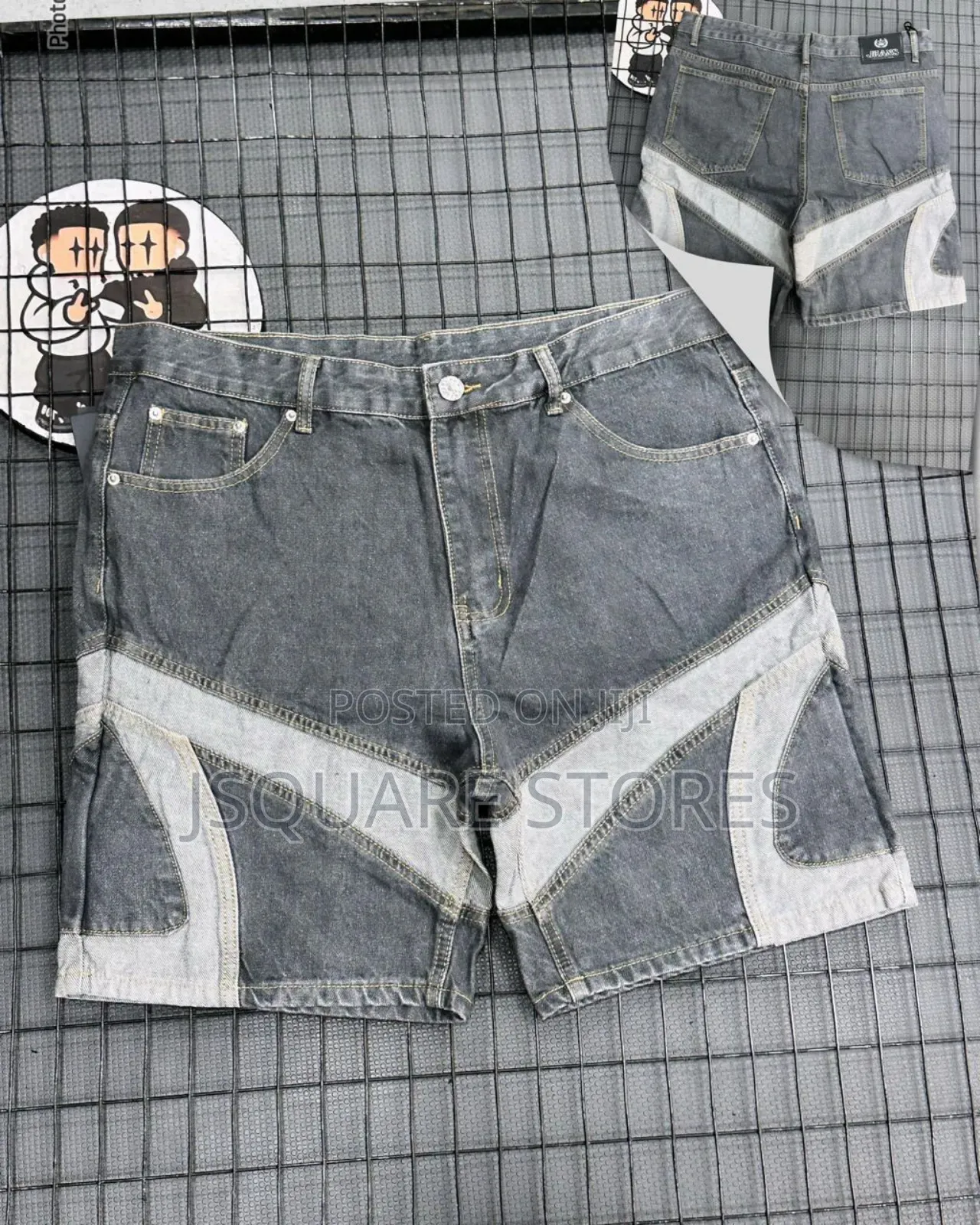 Luxury Men Jean Knickers/Shorts