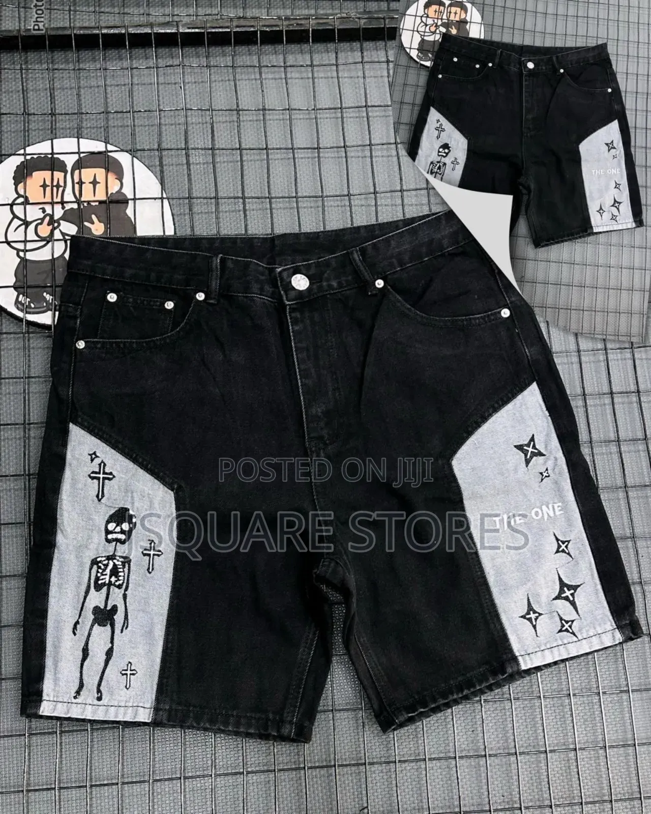 Luxury Men Jean Knickers/Shorts