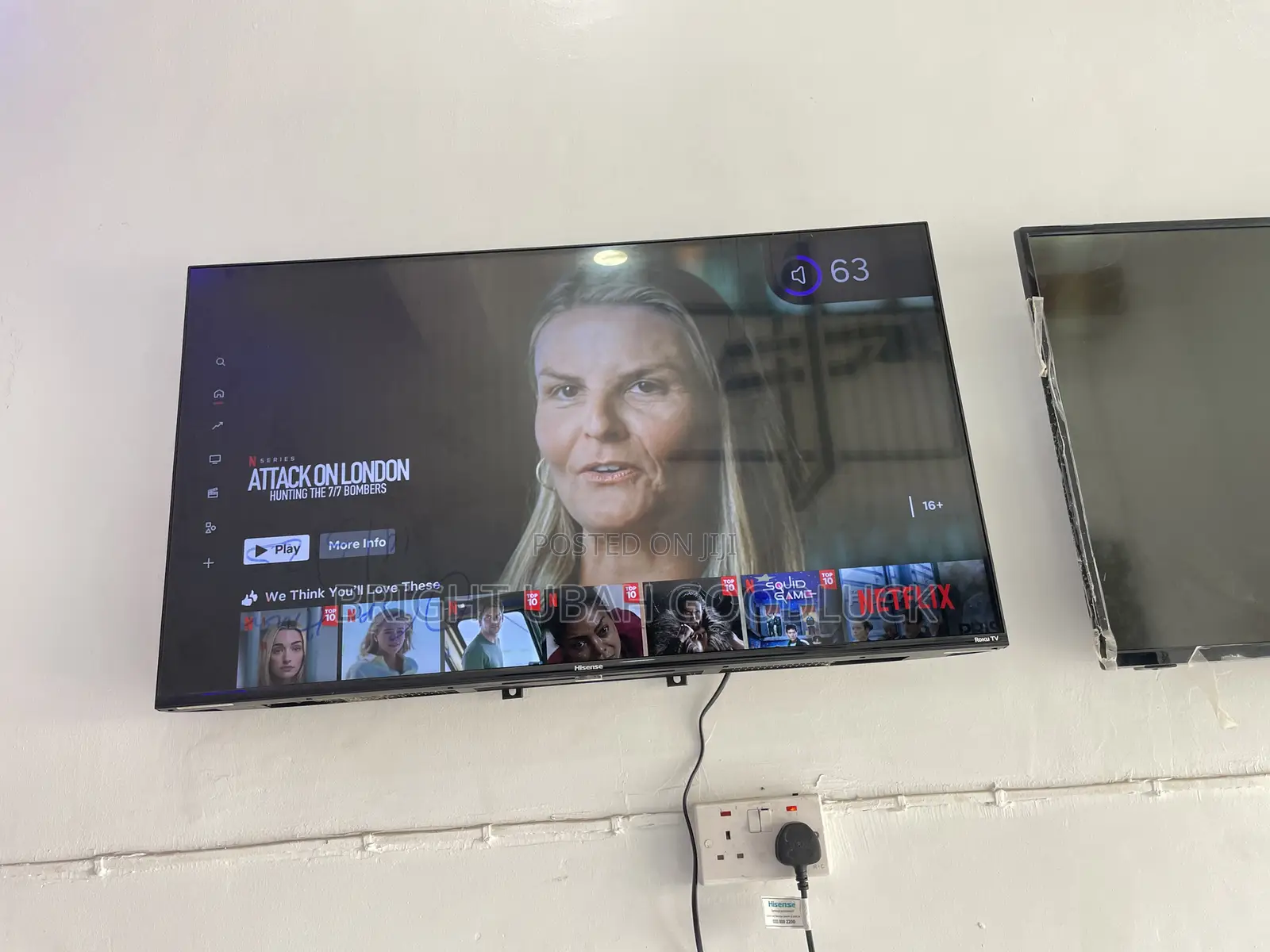 Hisense 43 Inches Smart Tv Altra With Free Netflix Acct