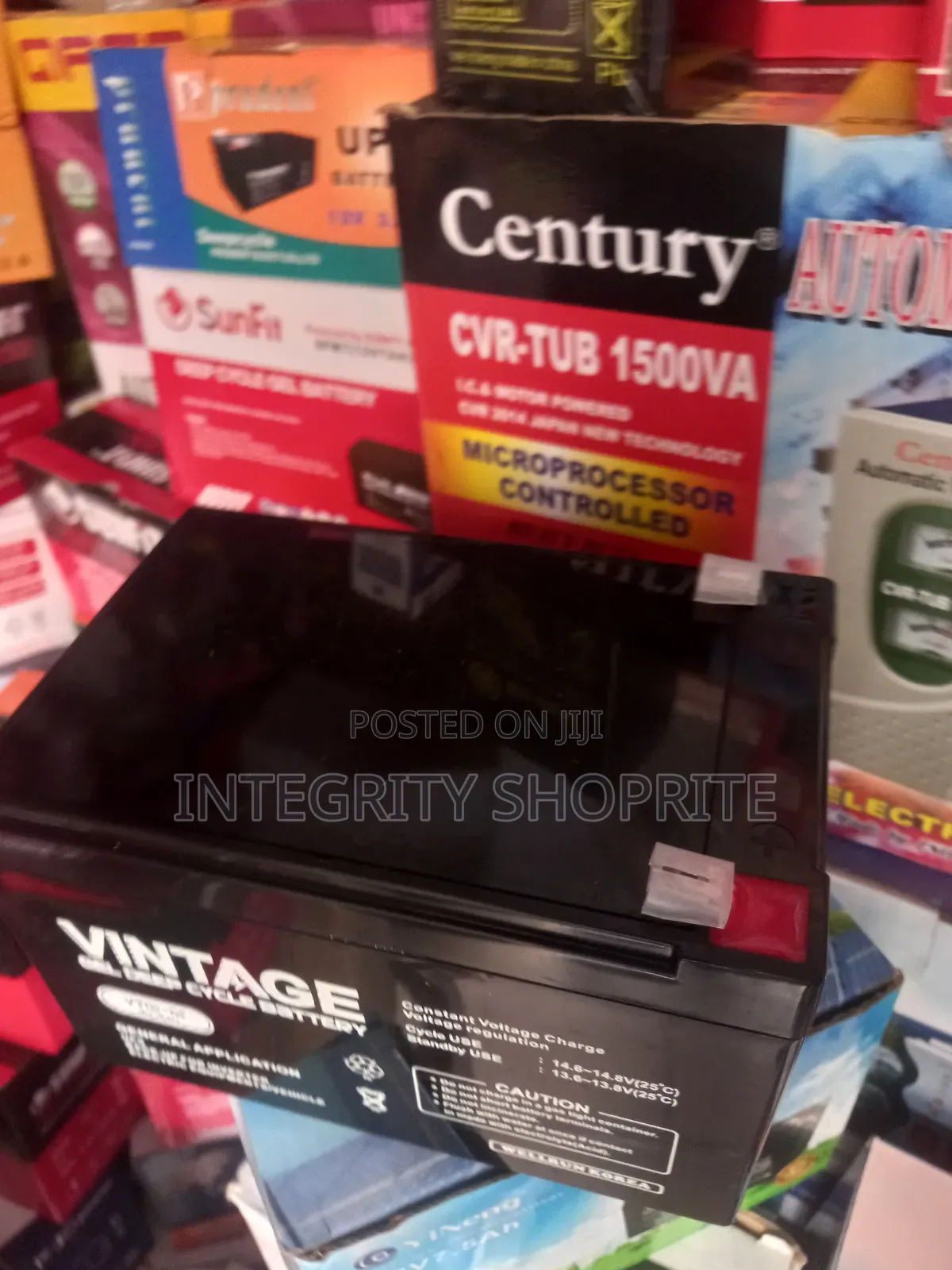 Vintage Wellrun Korea Gel Deep Cycle Battery (12v12ah)
