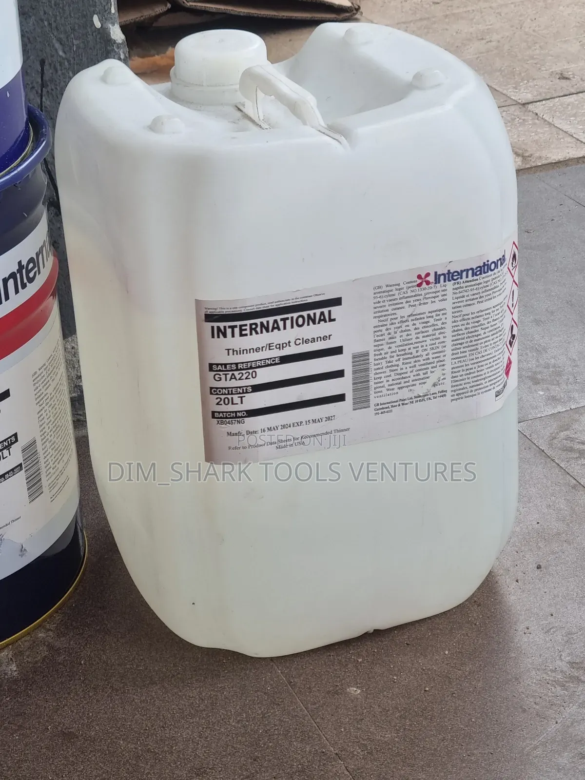 20l International Thinner/Eqpt Cleaner