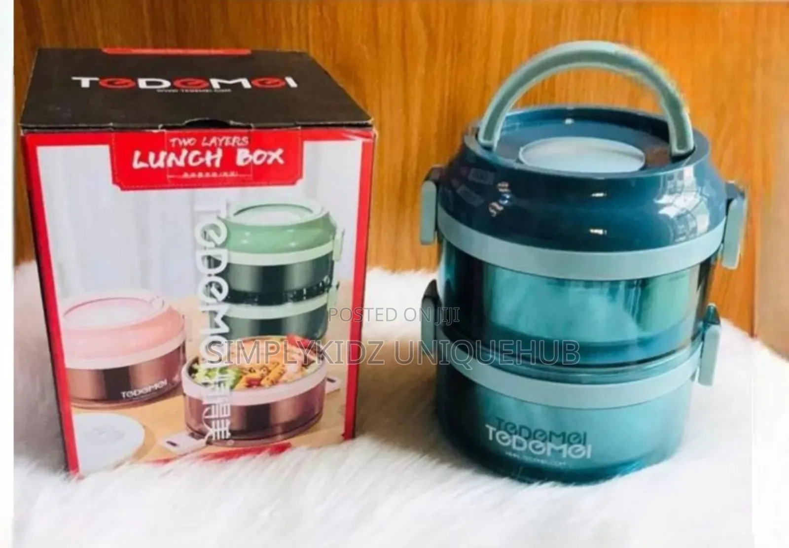 Tedemei Double Lunch Box - 1.6l