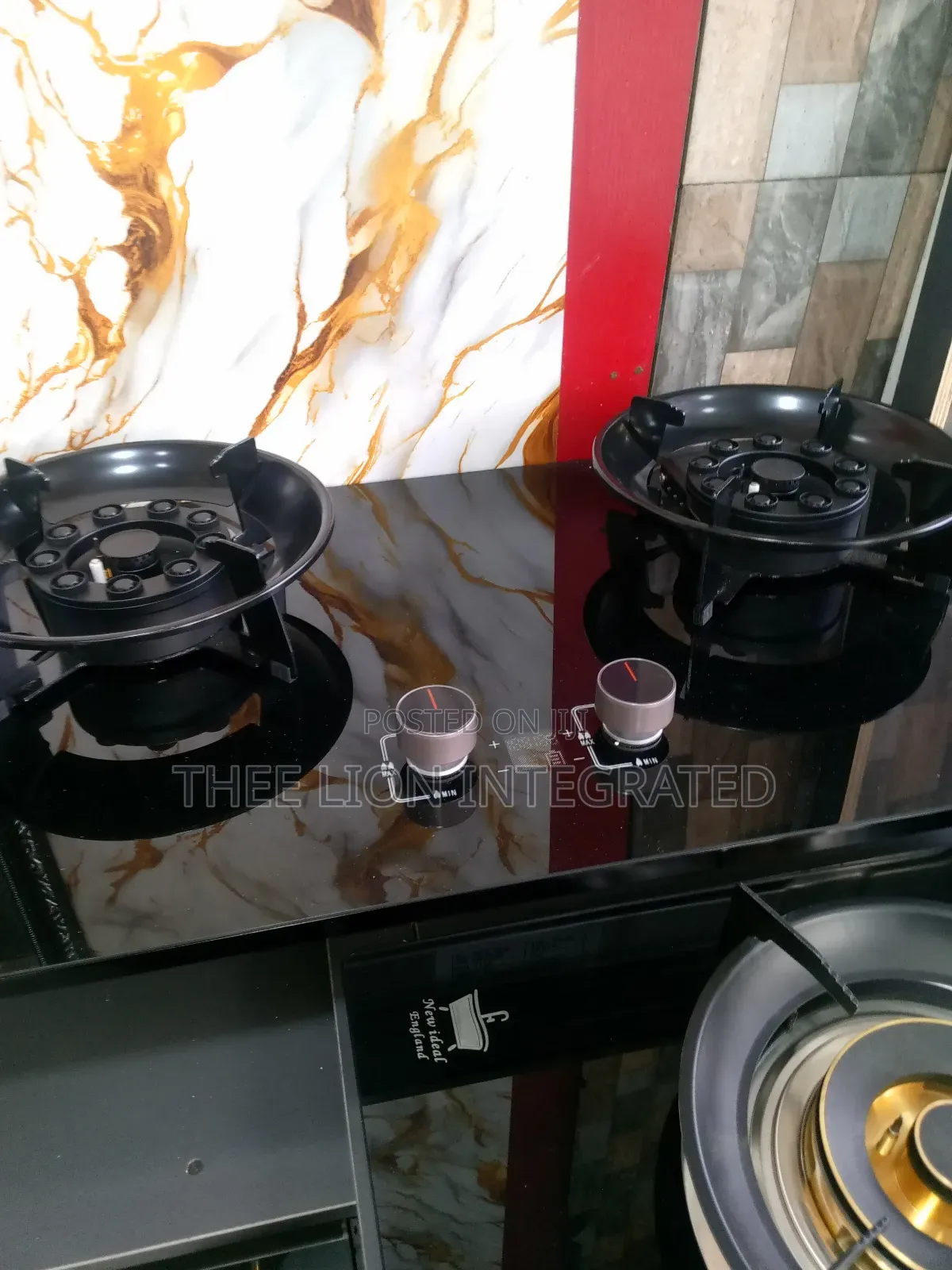 Double Burner Gas Stove