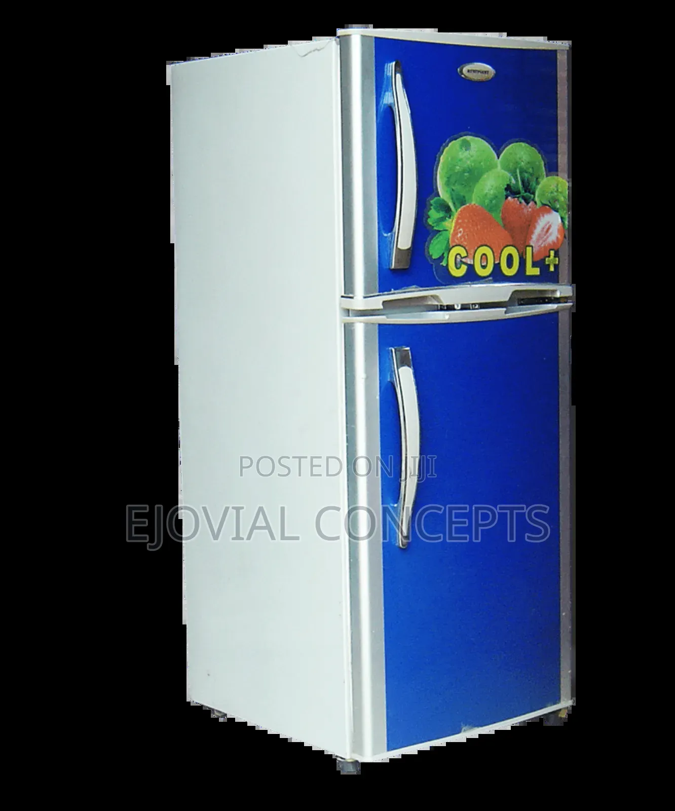 Restpoint 132l Double-Door Refrigerator (Blue)