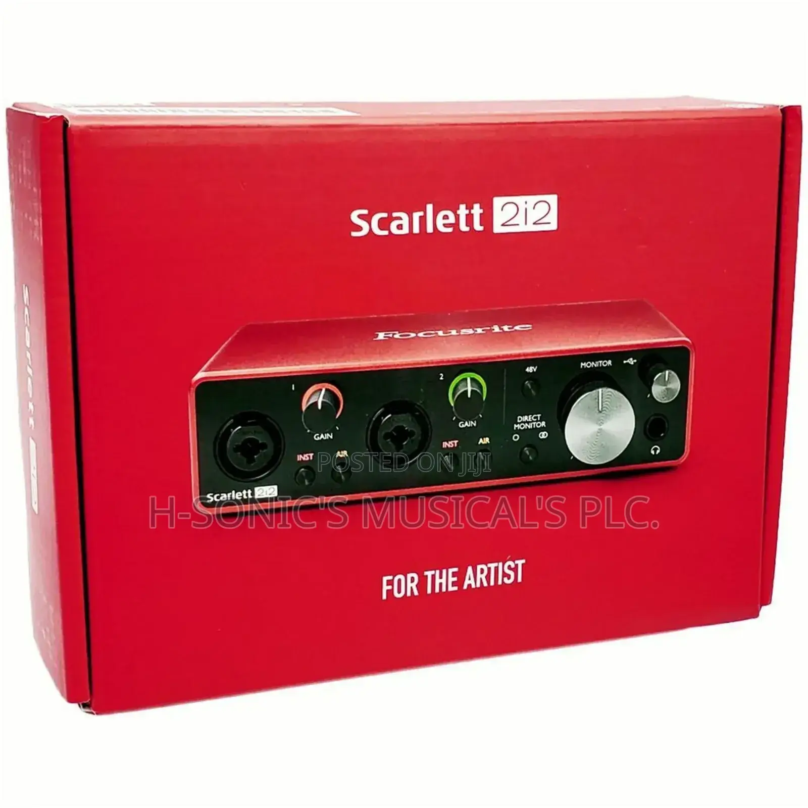 Focusrite Scarlett 2i2 (3rd Gen) Usb Audio Interface