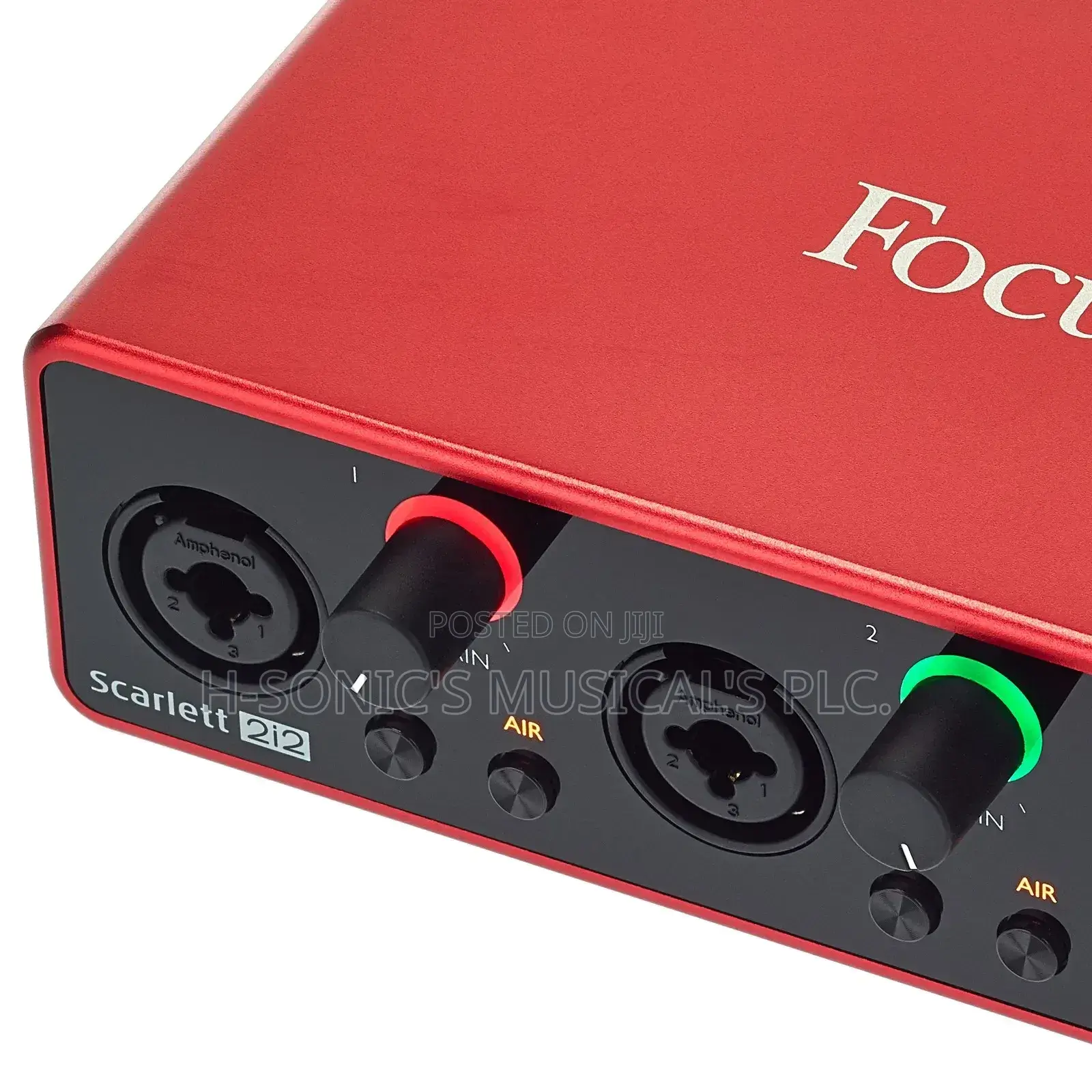 Focusrite Scarlett 2i2 (3rd Gen) Usb Audio Interface