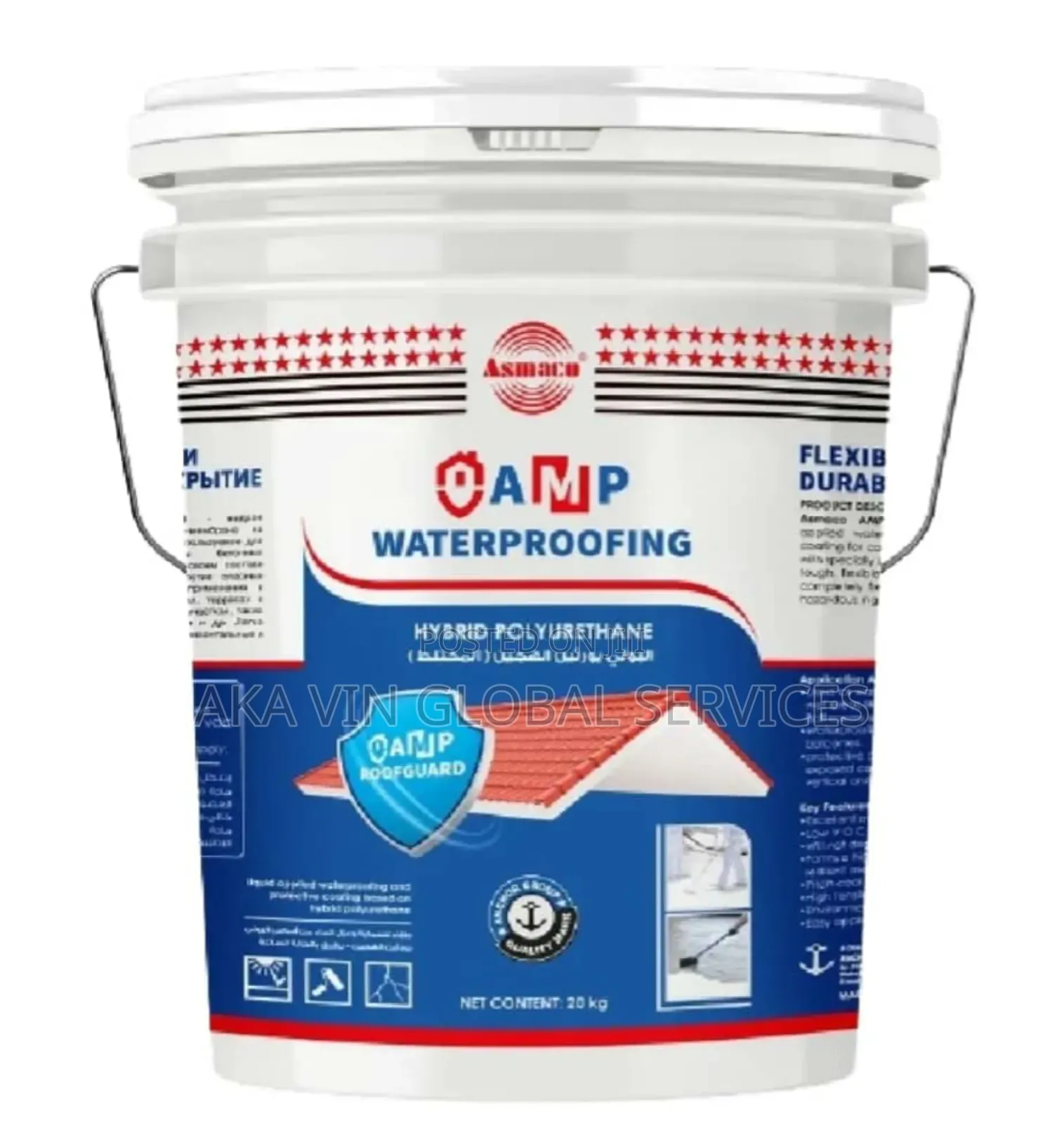 Asmaco Amp Waterproof Coating Roof Guard