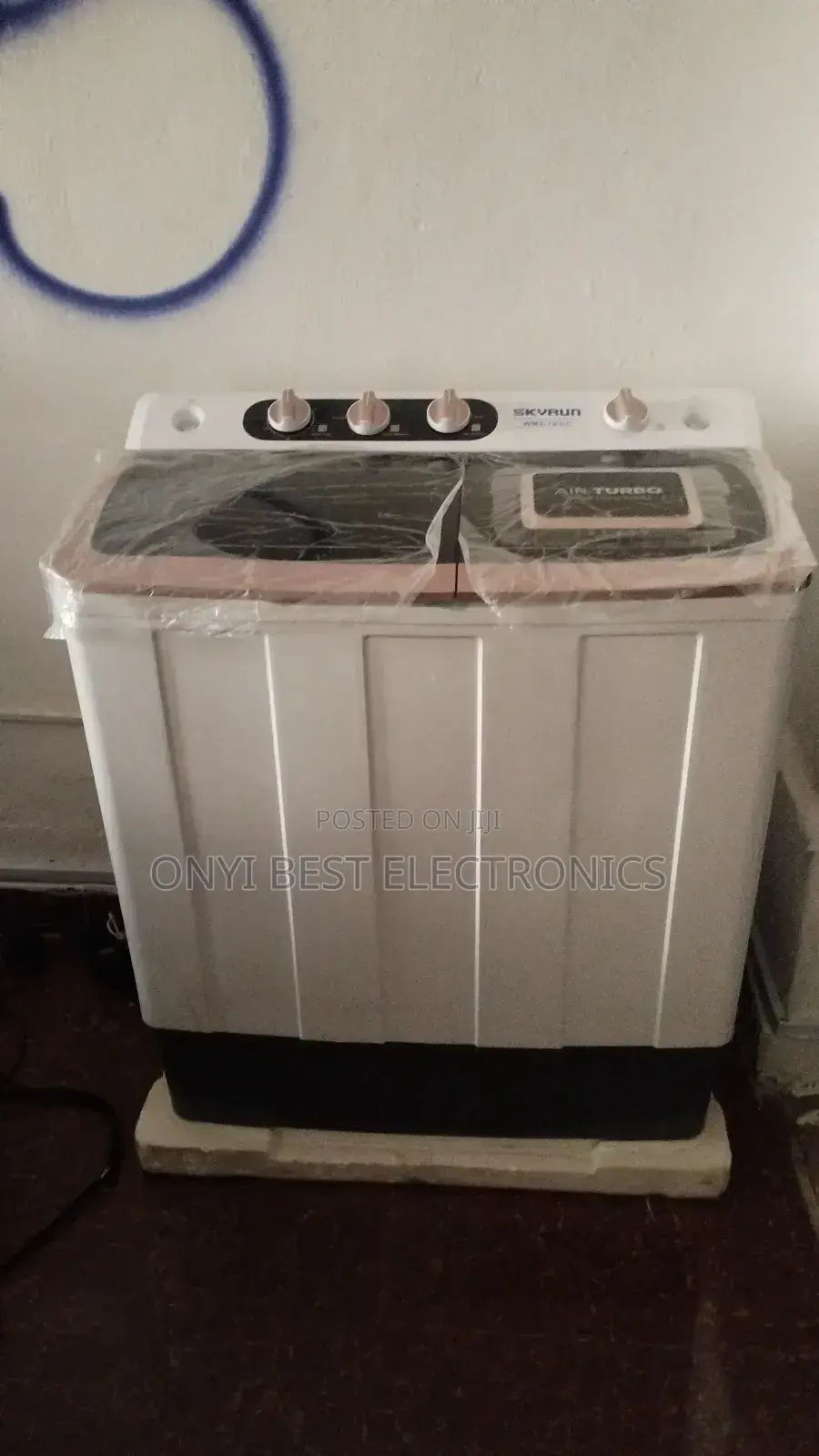 Skyrun 7kg Twin Tub Semi Automatic Washing Machine |Wms-7/Mh