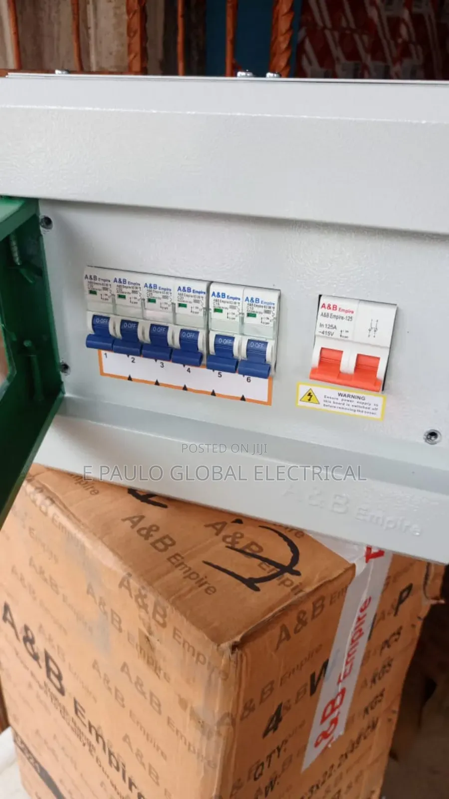 6ways Single Phase Consumer Units