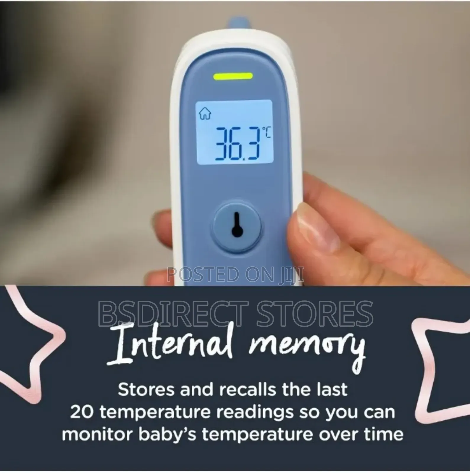 Tommee Tippee Inear Digital Thermometer, Suitable for 3m+