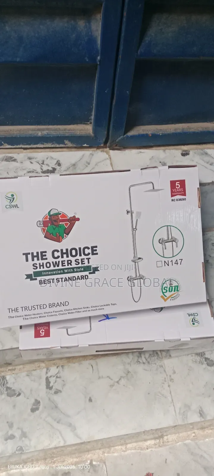 The Choice Shower Set