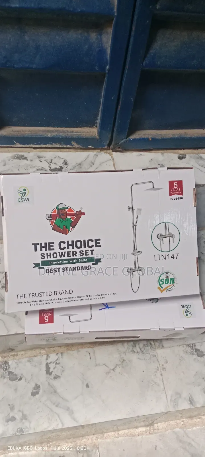 The Choice Shower Set