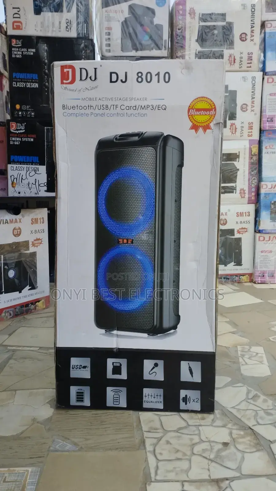 Djack Rechargeable Outdoor Speaker Dj8010