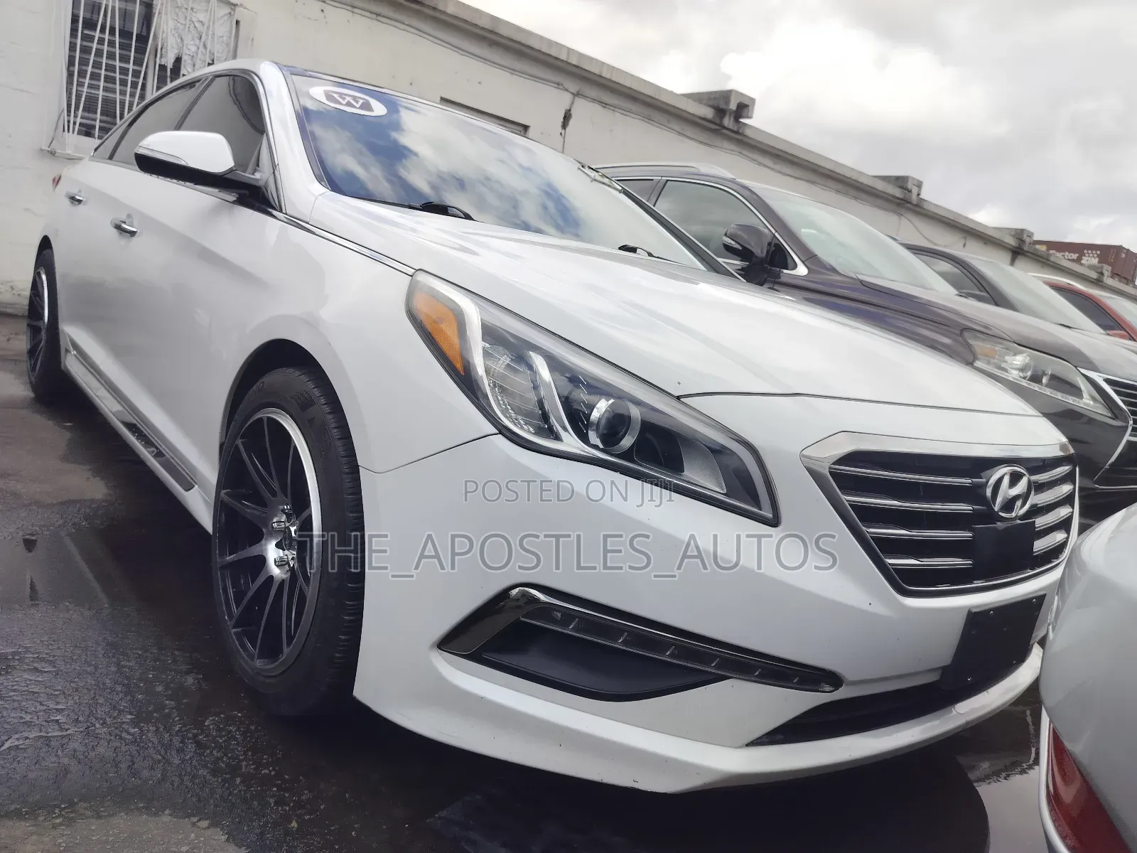 Hyundai Sonata Limited 4dr Sedan (2.4L 4cyl 6A) 2015 White