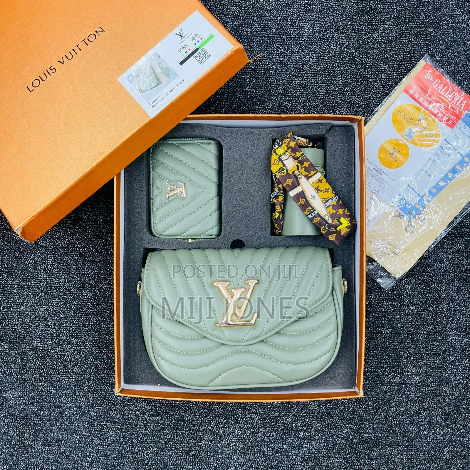 *Louis Vuitton Inspired Female Bag Gift Set*
