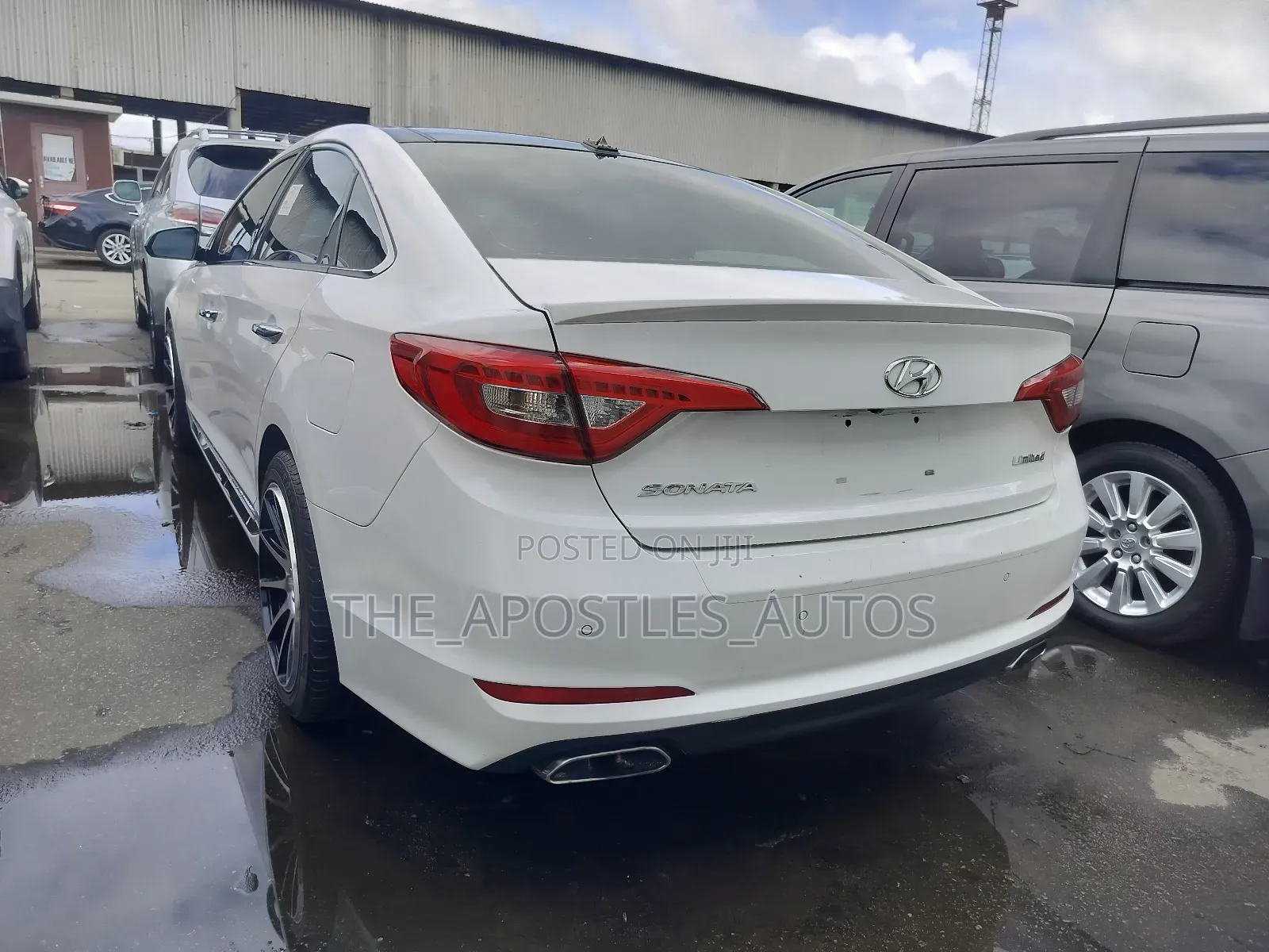 Hyundai Sonata Limited 4dr Sedan (2.4L 4cyl 6A) 2015 White