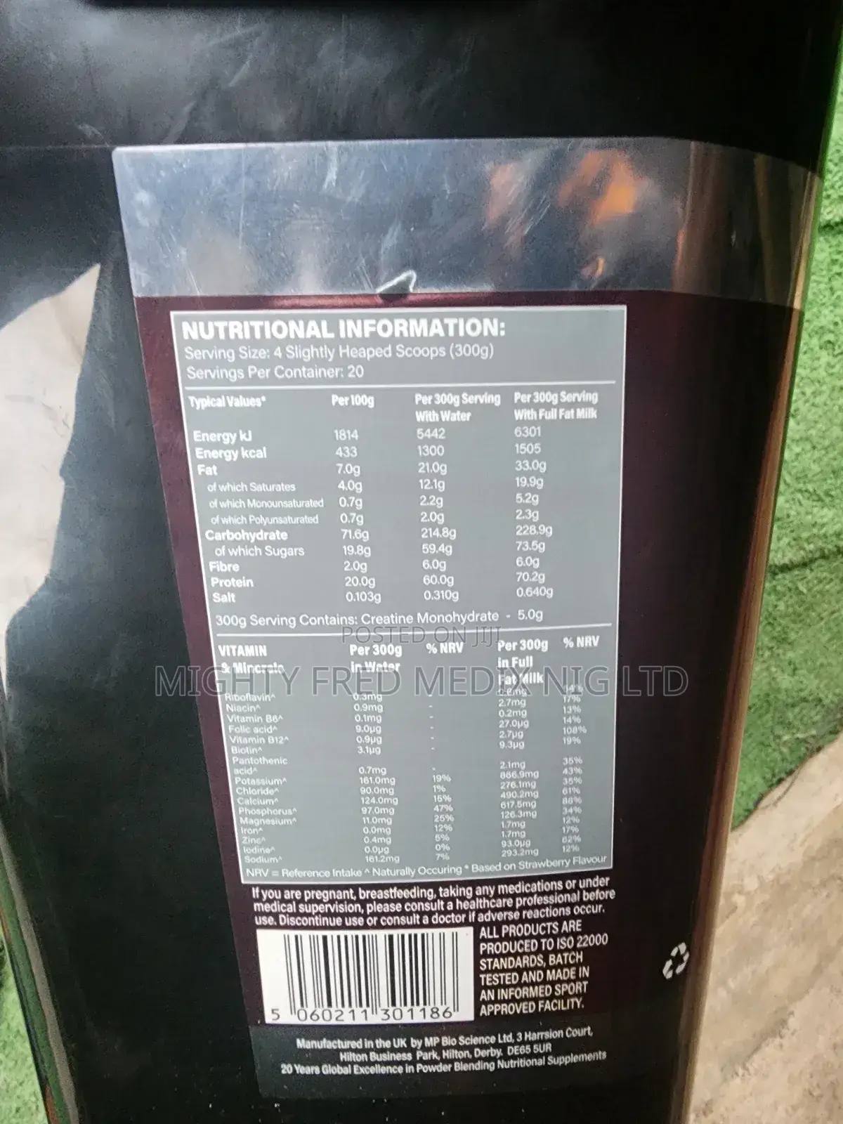 Bodytronics Mass Attack Heavy Weight Mass Gainer 6kg