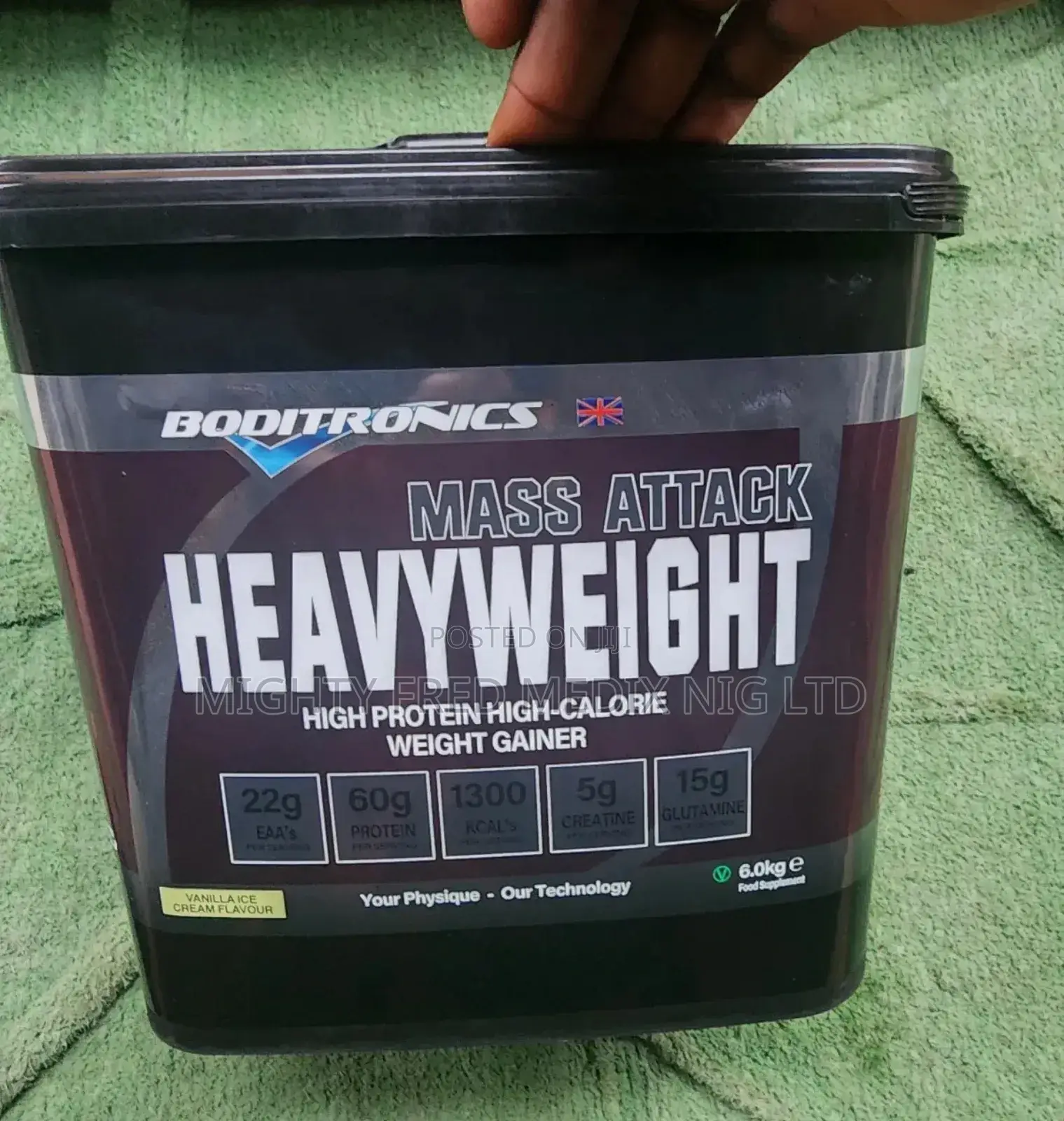 Bodytronics Mass Attack Heavy Weight Mass Gainer 6kg
