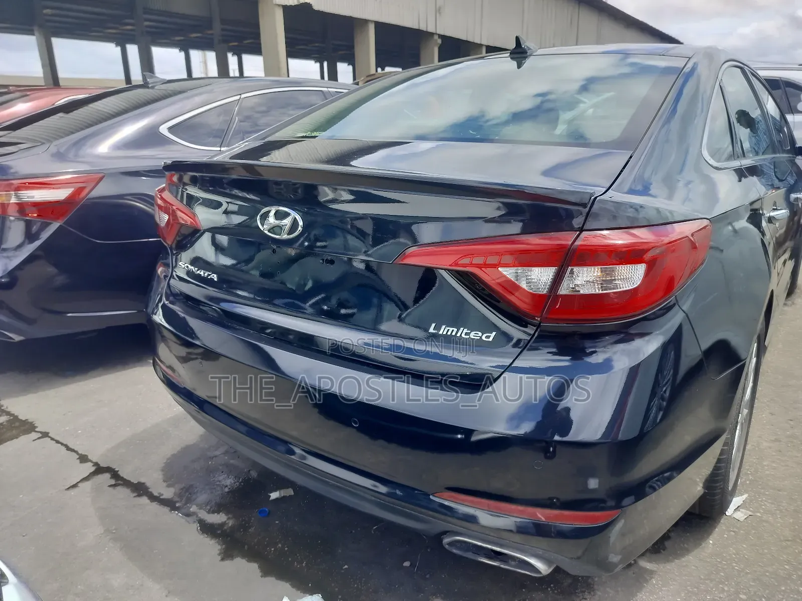 Hyundai Sonata Limited 4dr Sedan (2.4L 4cyl 6A) 2015 Black