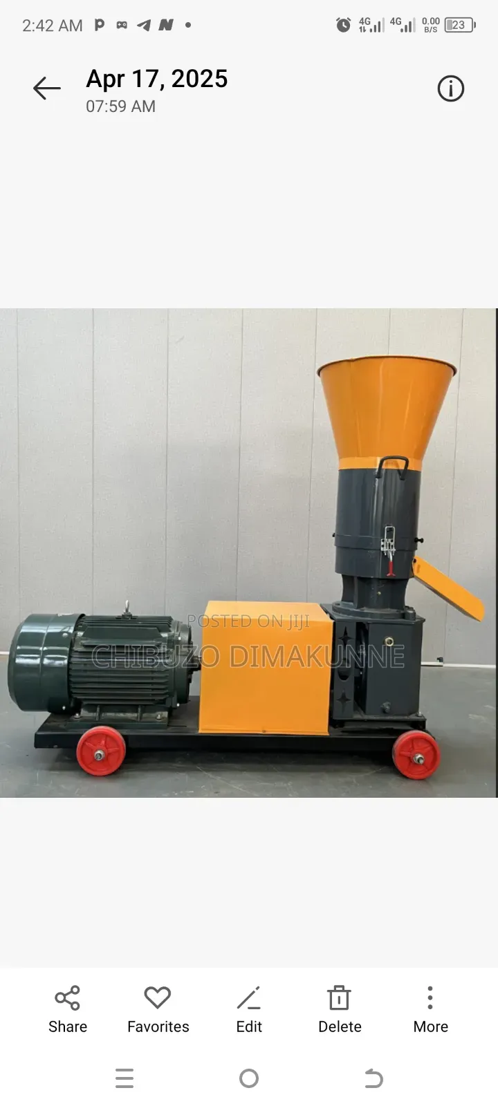 Pellet Machine 300kg