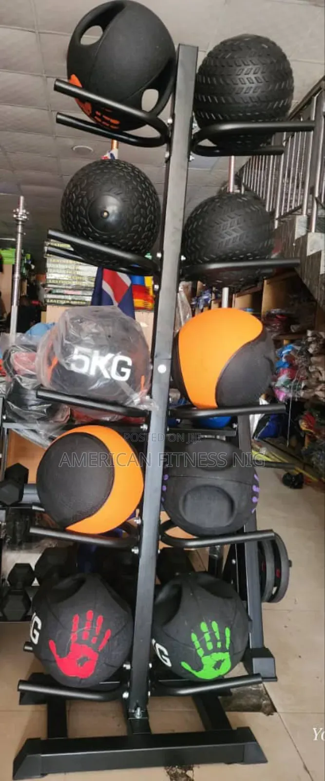 Medicine Ball Rack