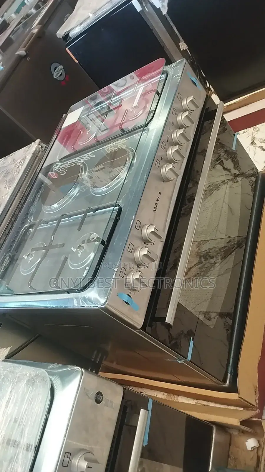 Maxi 60*90 4 Gas + 2 Electric Cooker+ Oven+Auto Ignition