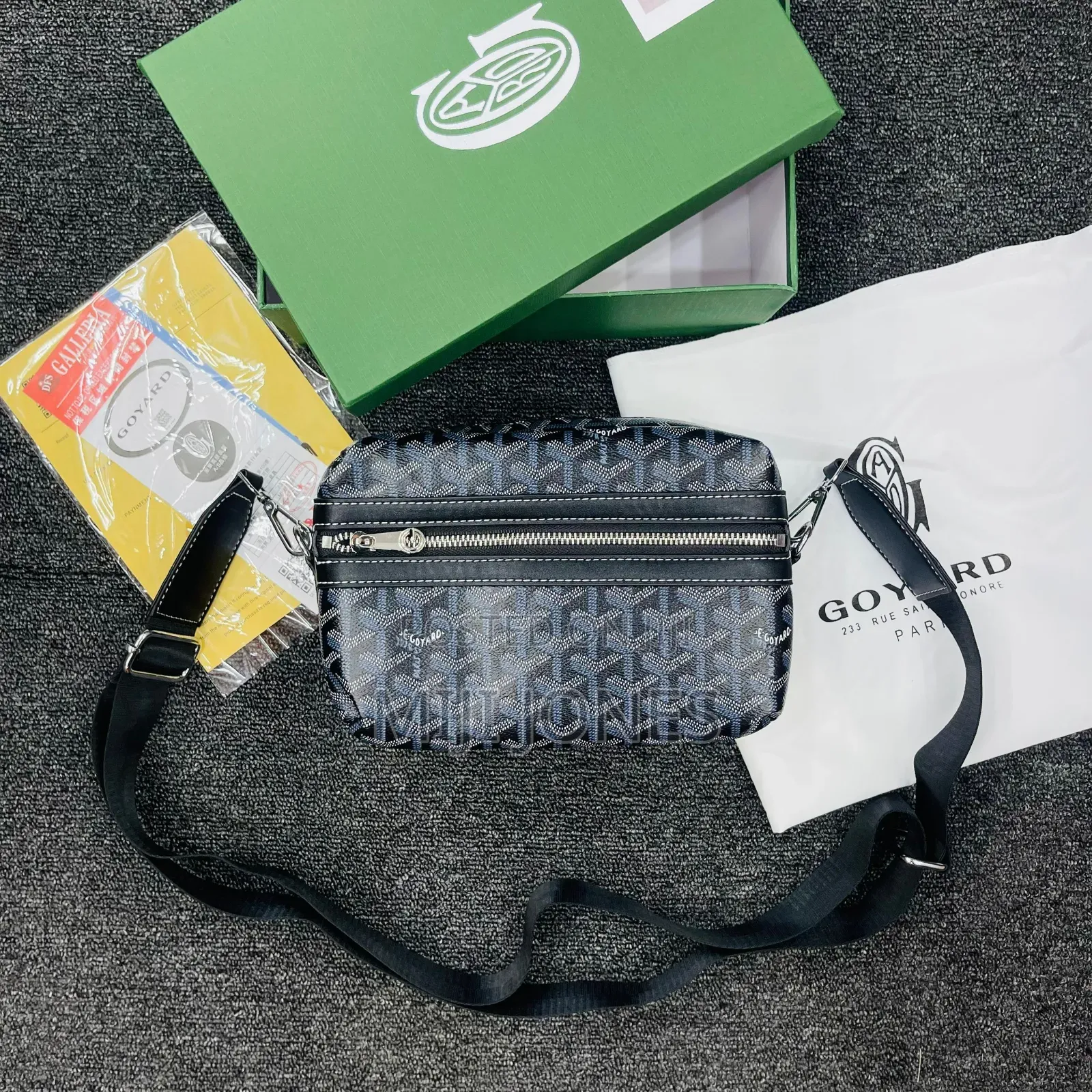 *Goyardine Puff Shoulder Bag* Available in Colors: