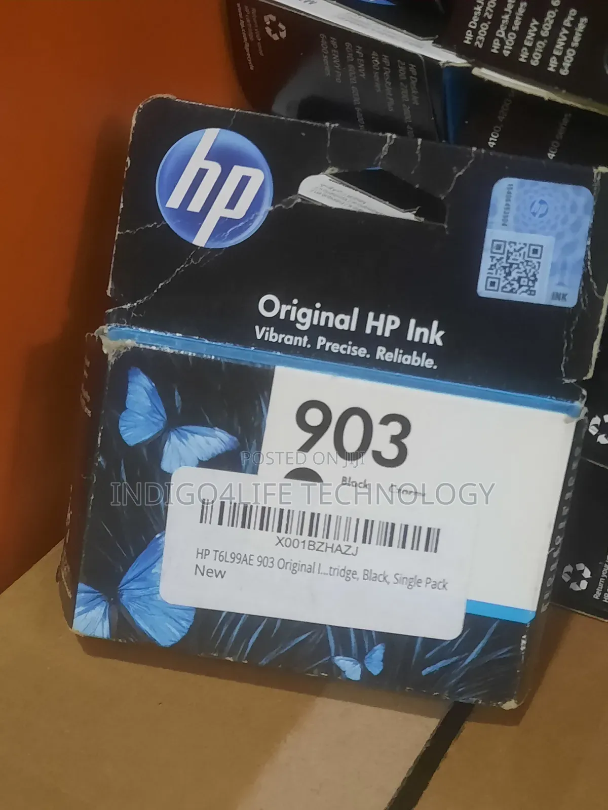 Original Hp 903 Ink Black Colour
