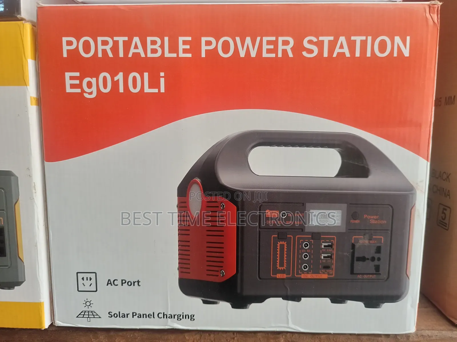 500w Portable Solar Generator With 150watts Solar Panel