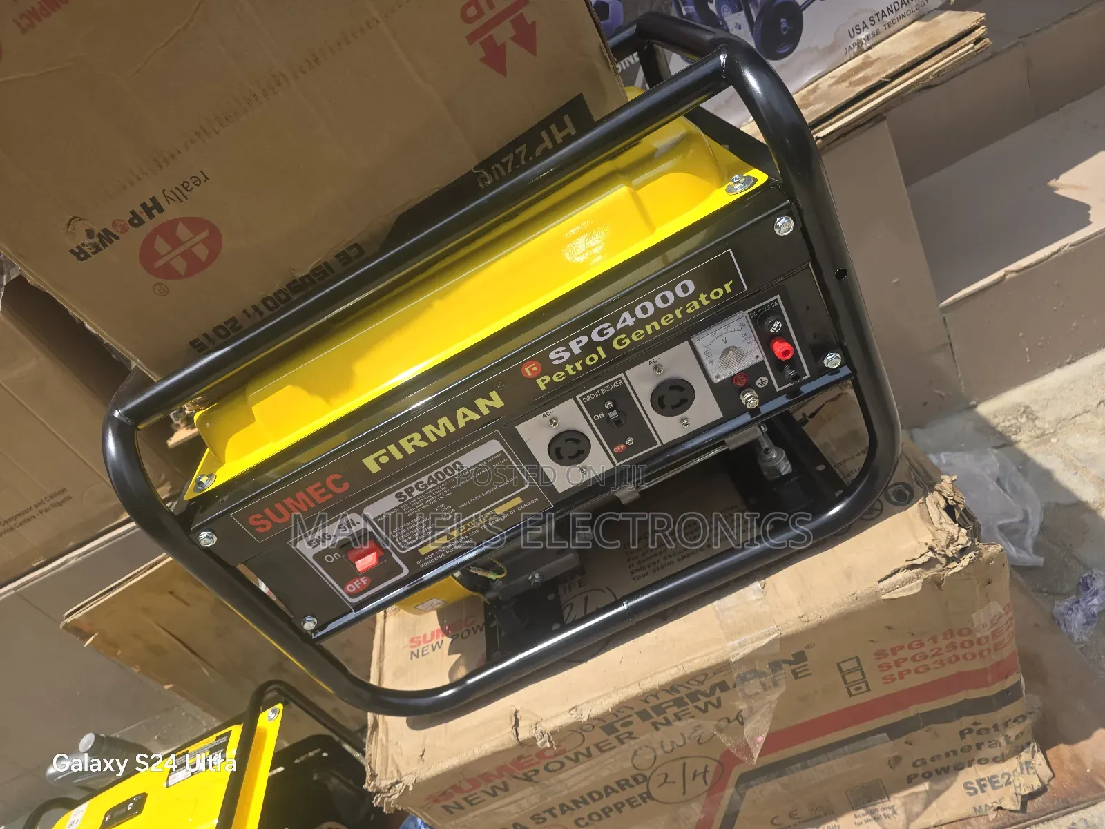 Spg4000m Firman Petrol Generator 100%Copper Coil