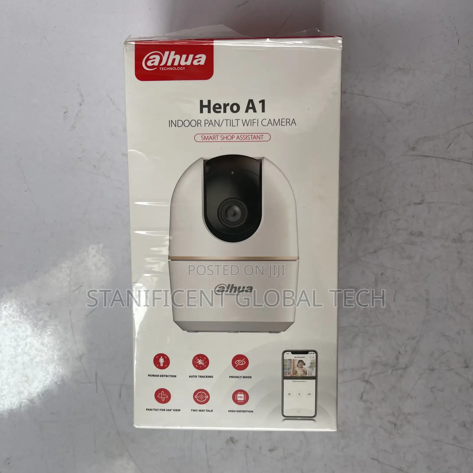 Dahua Hero A1 Standalone Wifi Pt Indoor Camera (Dmss App)