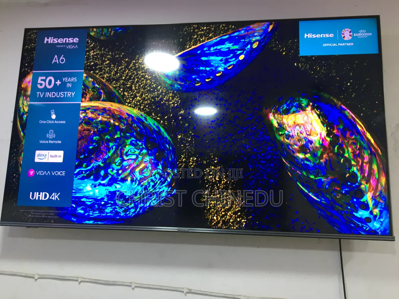 65inches Hisense Frameless Smart Uhd 2024 Model