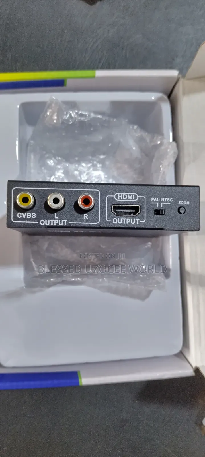 Hdmi to Hdmi +Av Output Auto Scaler Hd Video Media Converter