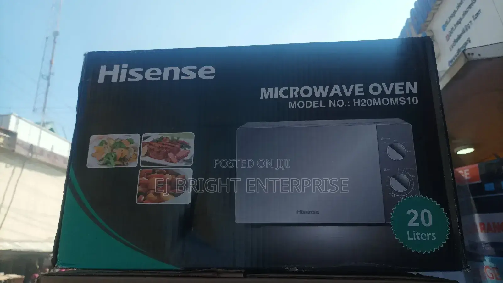 Hisense 20l Microwave Oven Silver Mwo20moms10-H