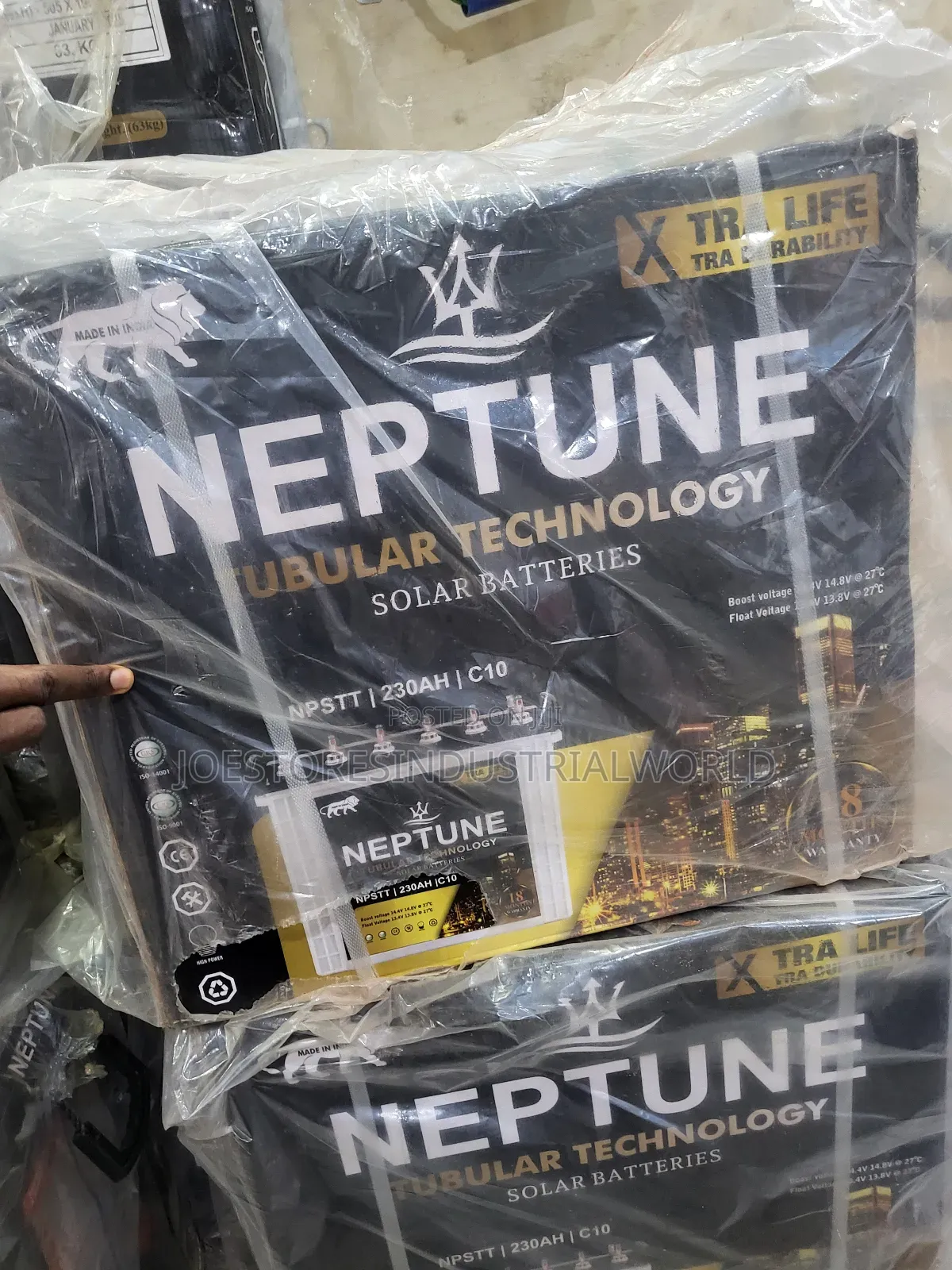 Yohako Neptune Tubular Battery 230ah 12v