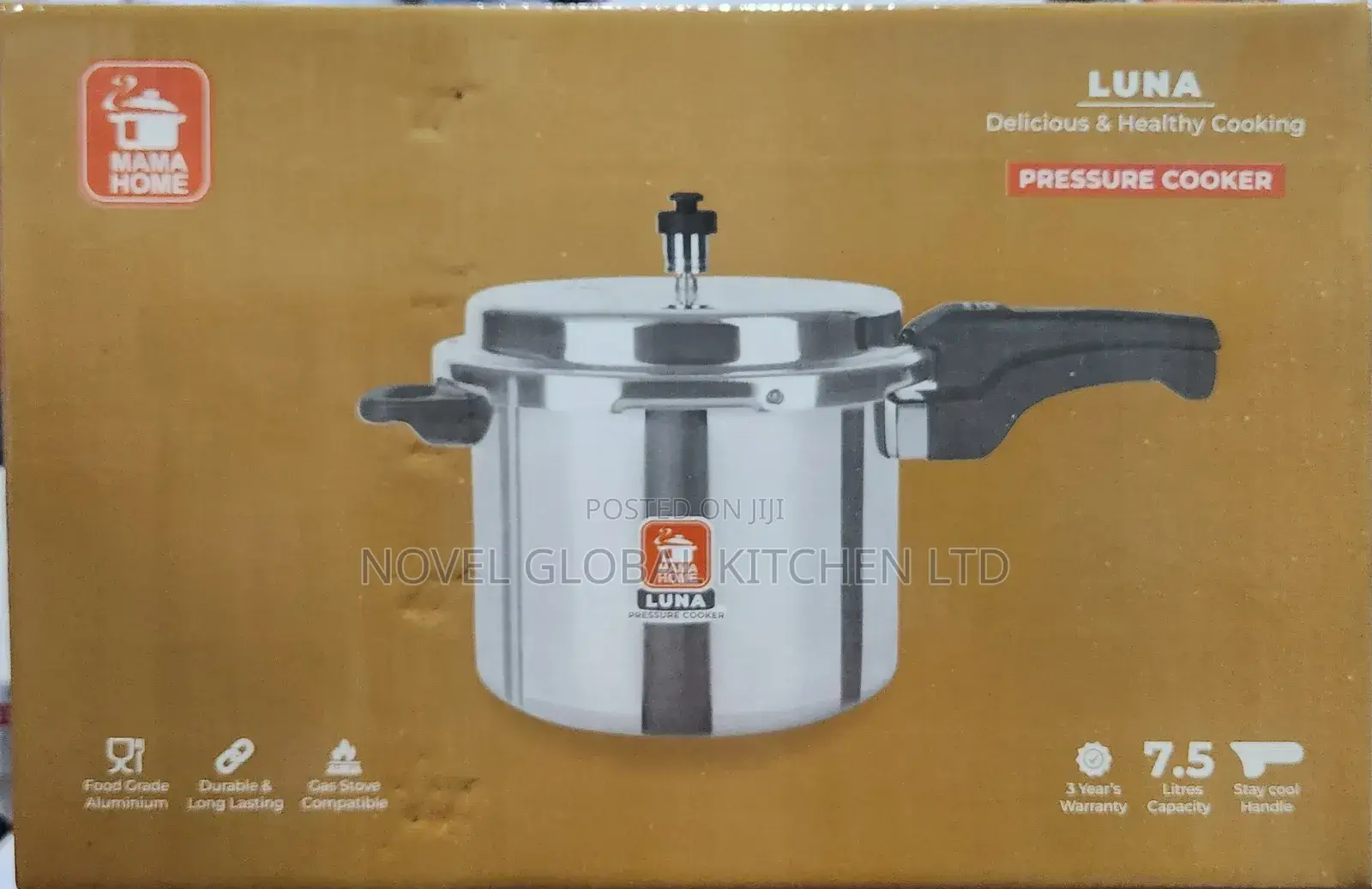 7.5l Luna Pressure Cooker