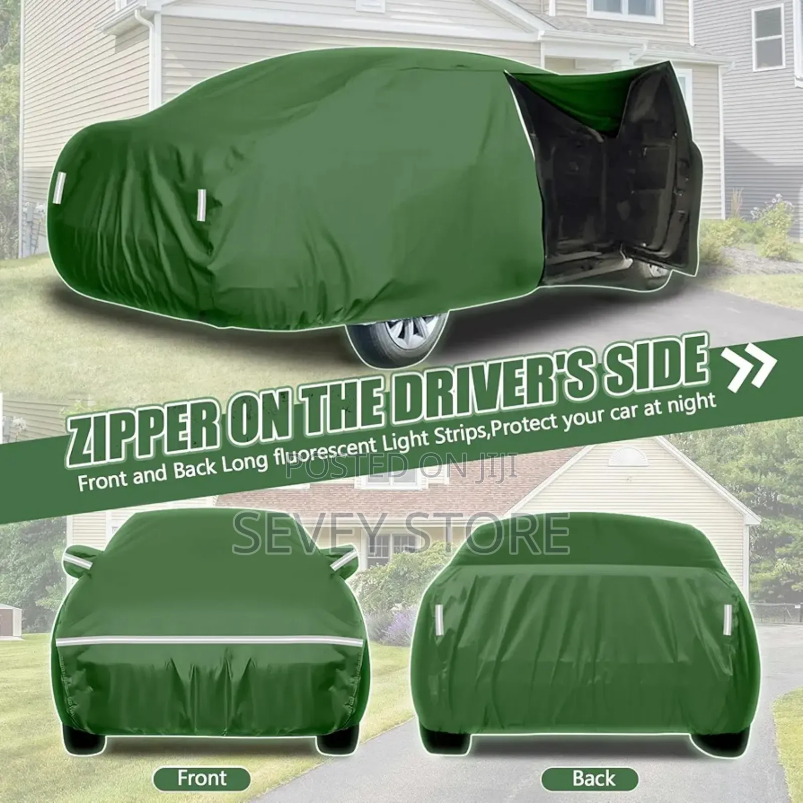 Car Cover Custom Fit for Nissan Frontier Crew Cab 6ft Bed