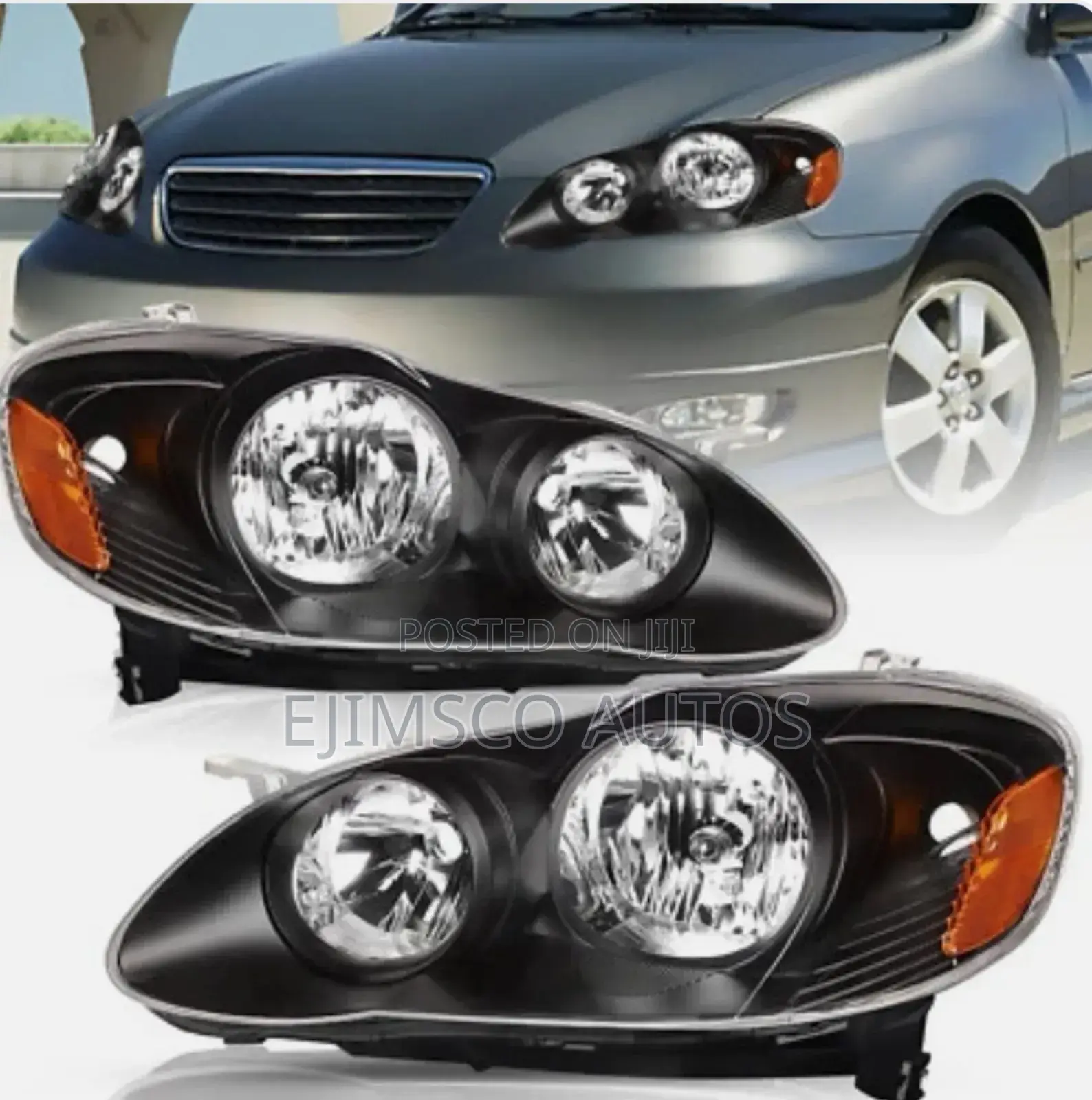 Head Lamp Corolla 2003 - 2006 Model (Sport) Yahoo
