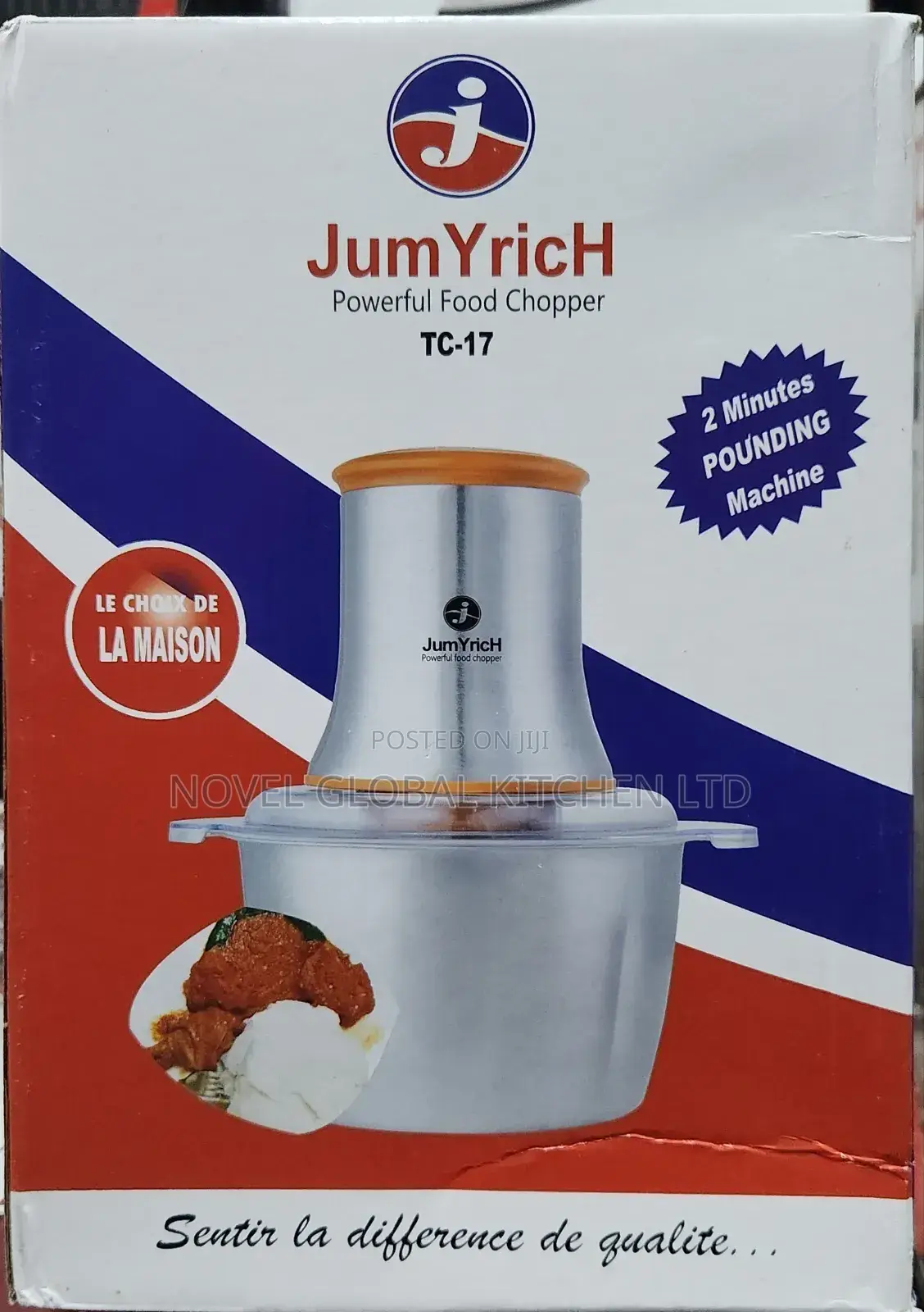 3l Jumyrich Yam Pounder [ Stainless]