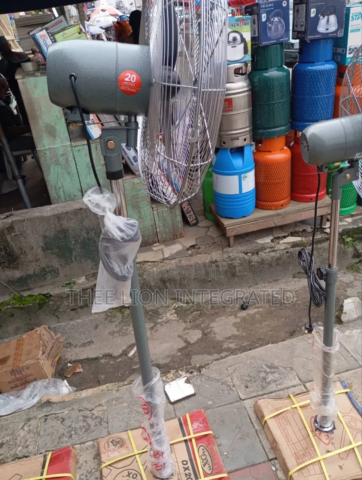 Ox Industrial Standing Fan,