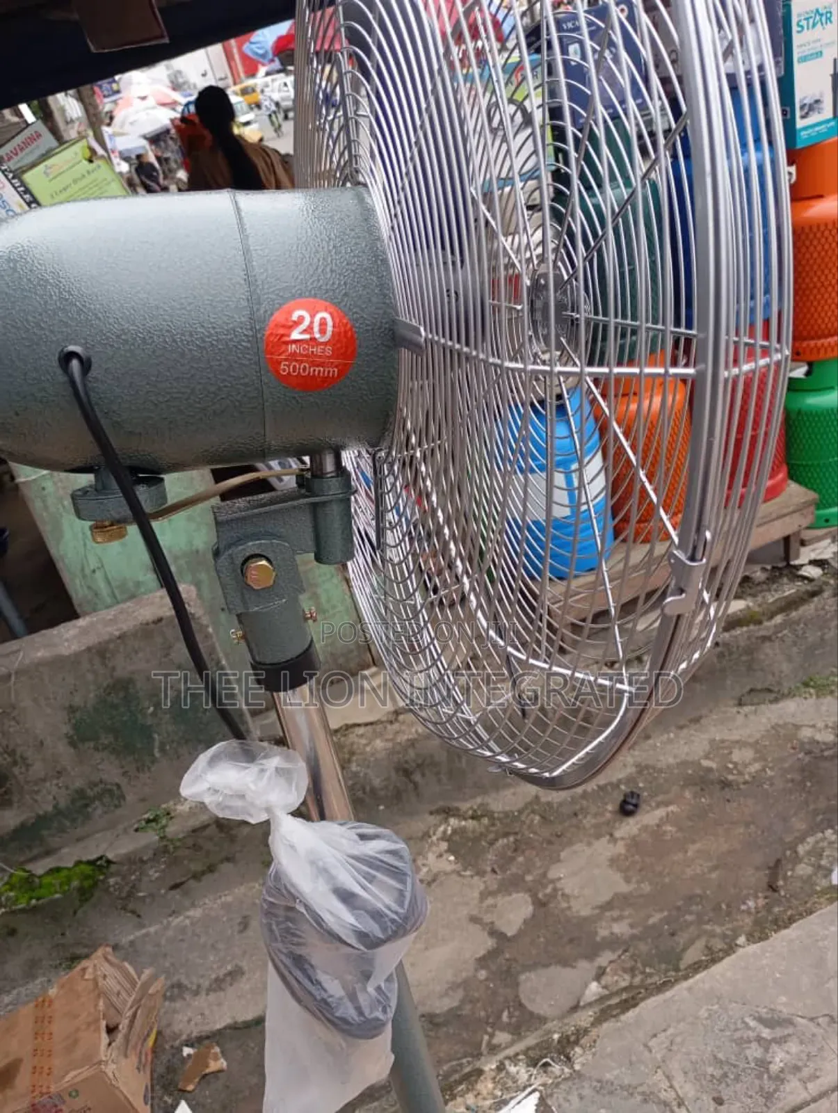 Ox Industrial Standing Fan,