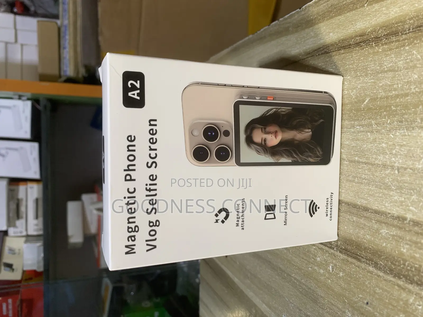 A2 Magnetic Phone Vlog Selfie Screen