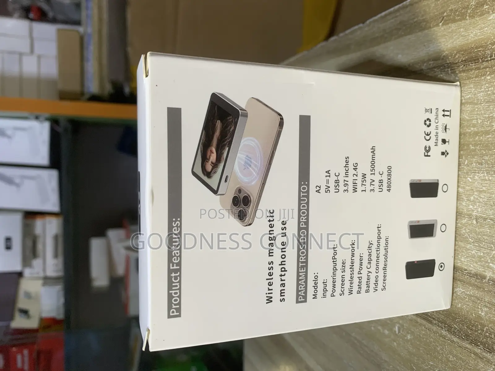 A2 Magnetic Phone Vlog Selfie Screen